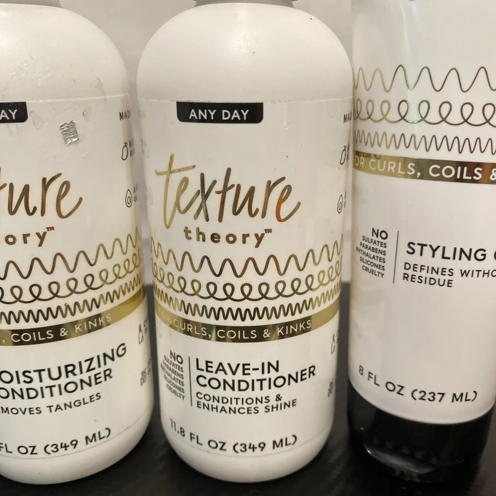 Texture Theory Hair Product Set Of 7‎ Any Day & Wash Day